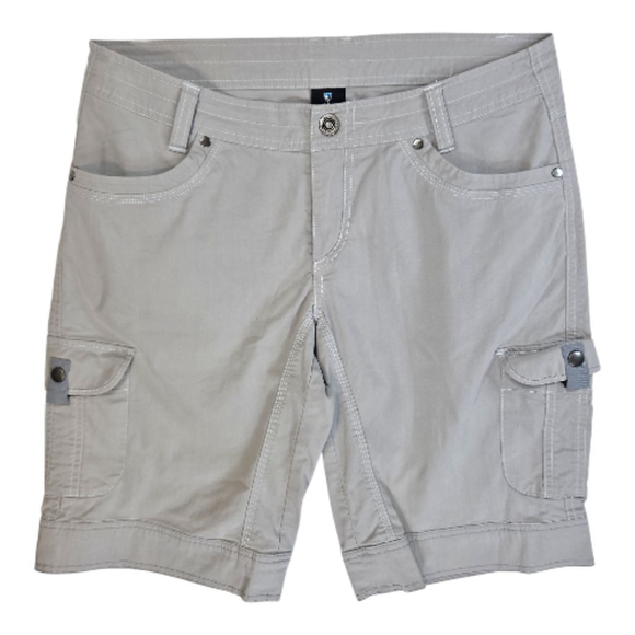KÜHL Pants - KÜHL Splash Gray 11" Inseam Cargo Shorts Mid-rise size 8